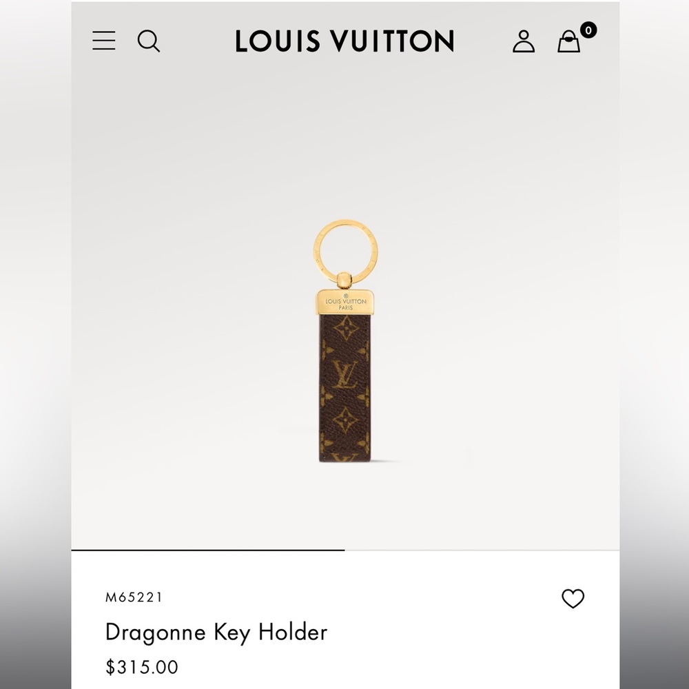 Louis Vuitton Dragonne Key Holder